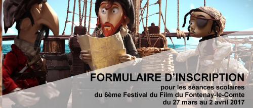 Bandeau Formulaire d'inscription scolaire FEFIFO 2017