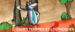 Bandeau Loups tendres...